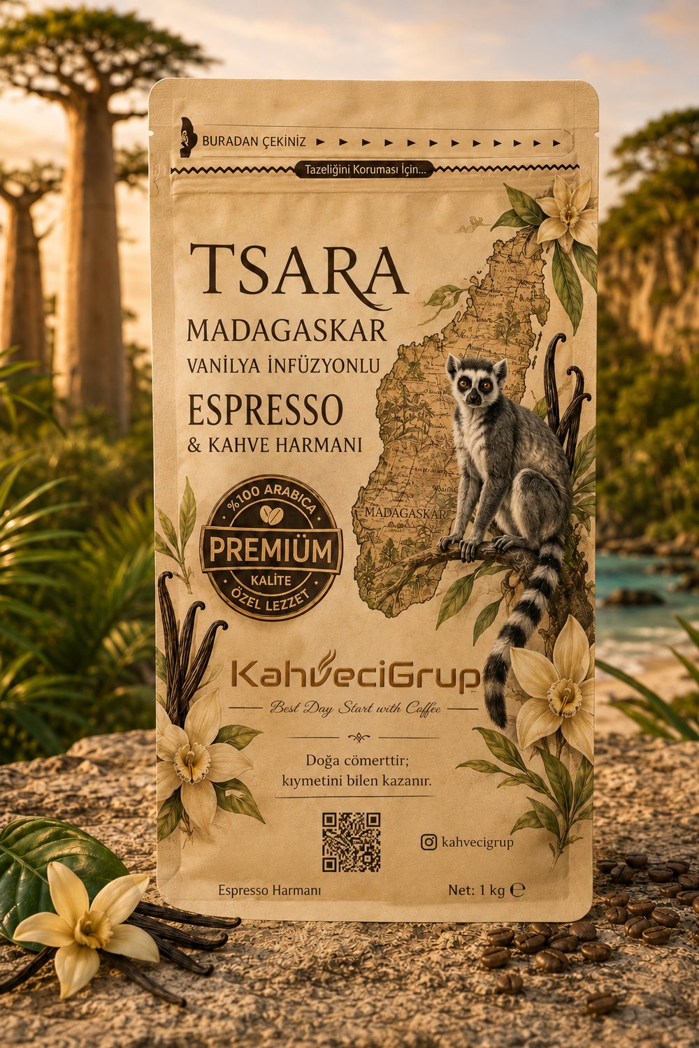TSARA Madagaskar — KahveciGrup imza harman