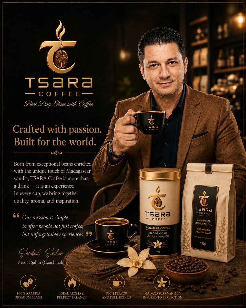 TSARA Coffee — Serdal Şahin (Coach Şahin)